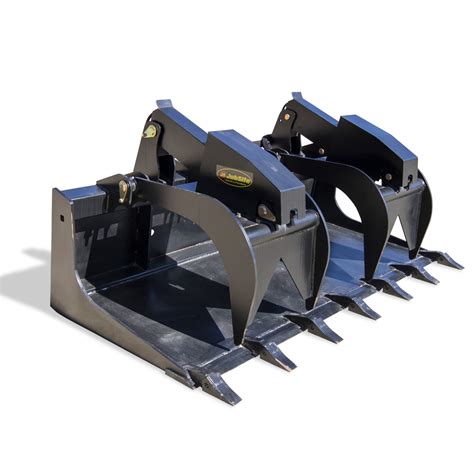 bruch grapple for skid steer|bucket for skid steer grapple.